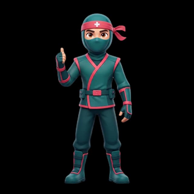 Mascotte NinjaSSM